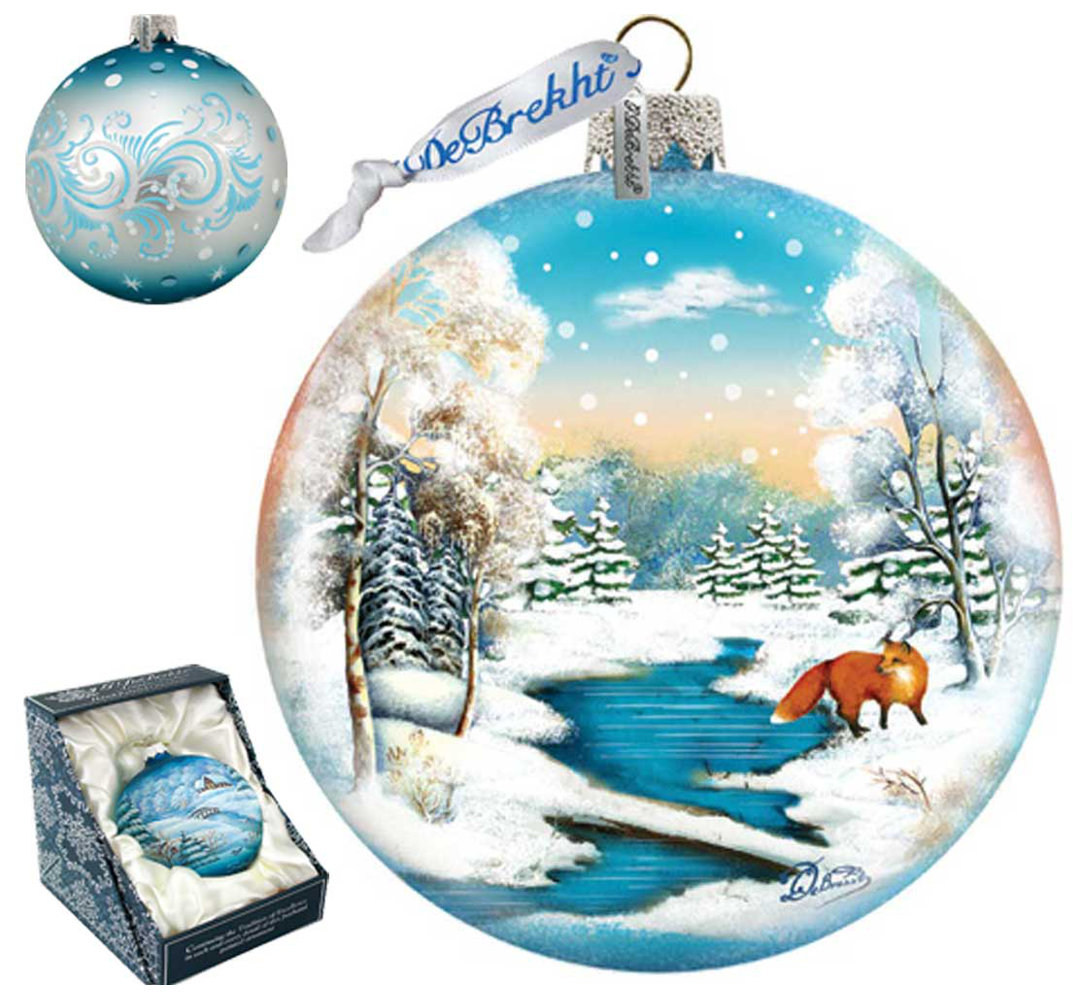 3.5'' Handmade Glass Hanging Figurine Ornament The Holiday Aisle®