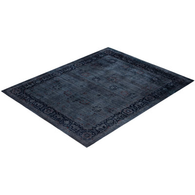 Overdyed One-of-a-Kind 8' 2" X 10' 2" Hand Knotted Area Rug