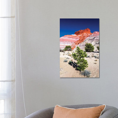 Evening light on the Cockscomb, Grand Staircase-Escalante National Monument, Utah, USA 1 Piece Wrapped Canvas Wall Art