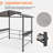 8 Ft. W x 5 Ft. D Steel Grill Gazebo