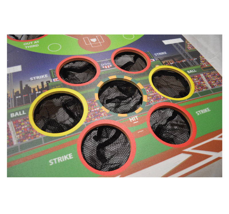 Two-Game Set - Baseball + Football Bean Bag Toss Games