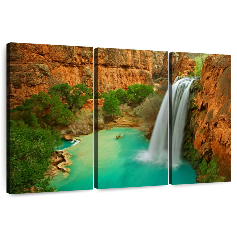 Alvord Havasu Falls dans le Grand Canyon, H 20 po x l 33 po