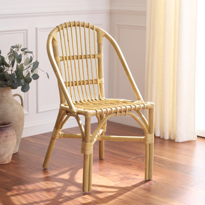 Oksana Woven Rattan Arm Chair