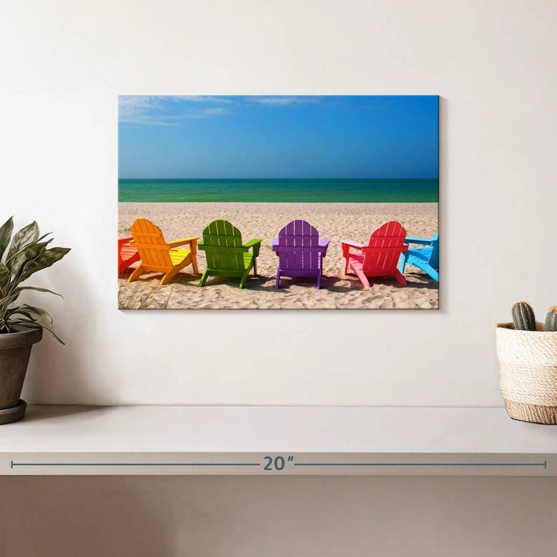 Chaises de plage Gillard, H 8 po x l 12 po