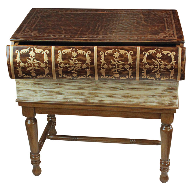 Trestle End Table
