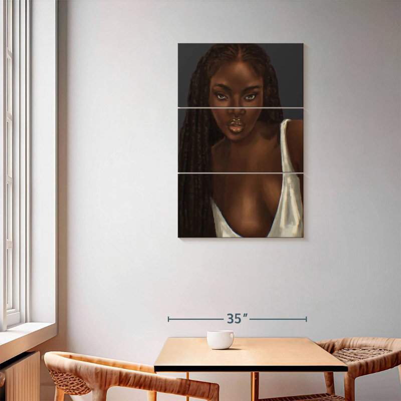 Leisha 7K, 45" H x 28" W