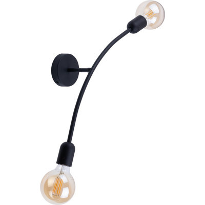 Up & Downlight 2-flammig Banmah aus Stahl