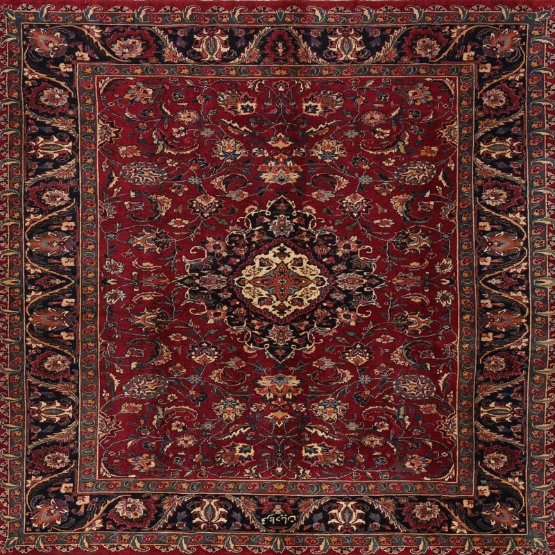 Soza Performance Oriental Indoor Rug, Round 4'