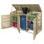 Wooden Single Bin Store