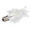 Ampoule DEL à filament transparent à intensité variable de 0,6 watts Westinghouse Lighting (7 watts), base candélabre, paquet de 4-111650558