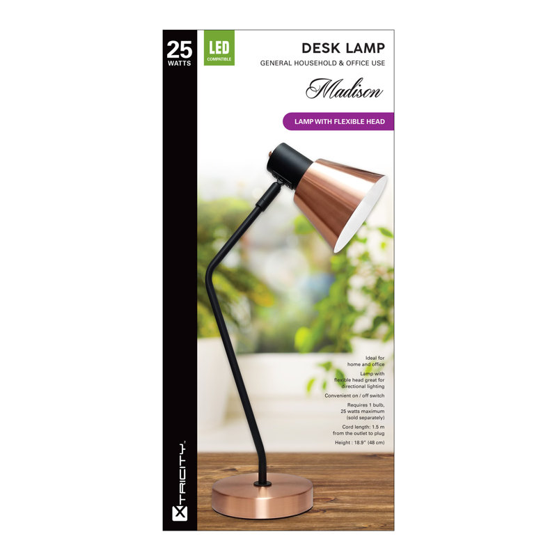 Lampe de bureau 22 po Madison