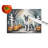 Boxer Spooky Halloween Glass Cutting Board Large