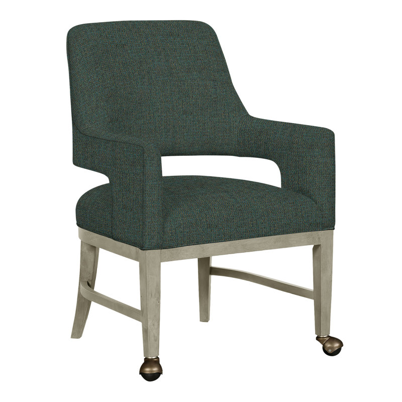 Chaise avec accoudoirs Josie Grande, Perigold Play Jungle, Amande chamois