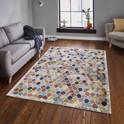 16th Avenue area rug Machine Woven Rectangle Multi coloured