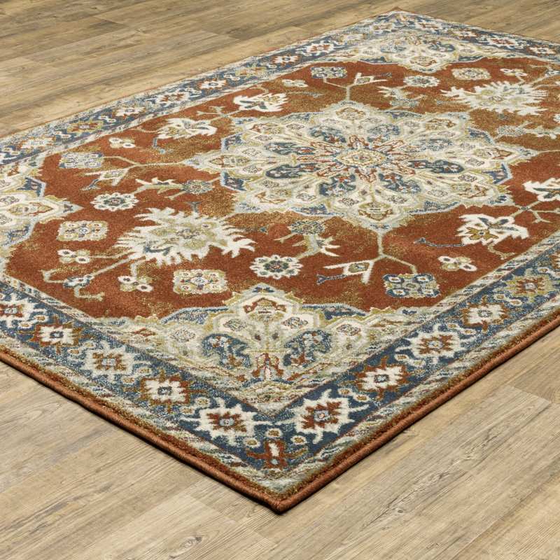 Howard Beach Oriental Indoor Rug, Rectangle 9'10" x 12'10"