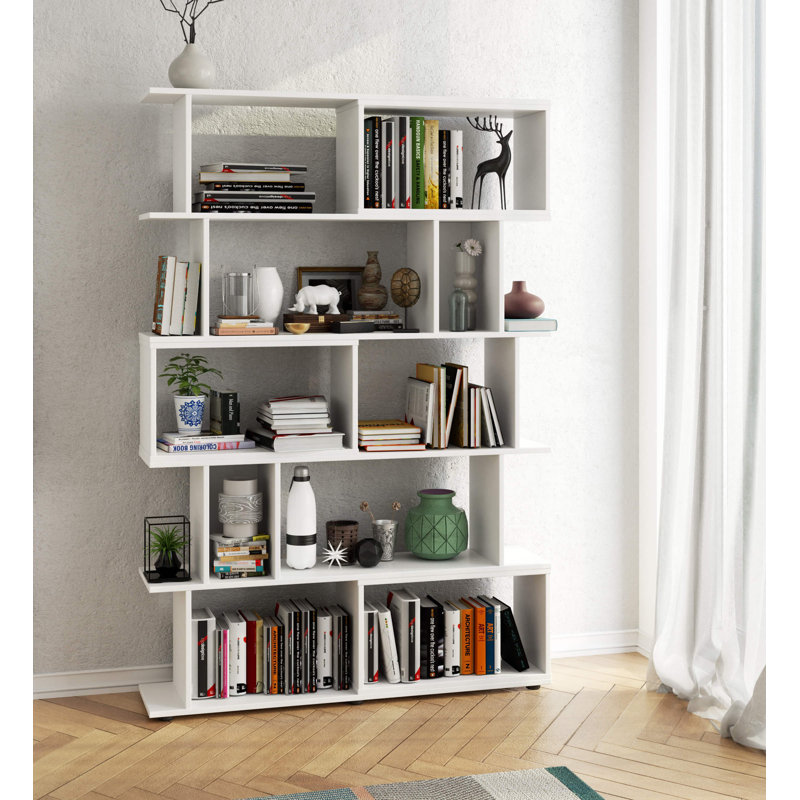 Ayuko 177cm H x 120cm W Bookcase