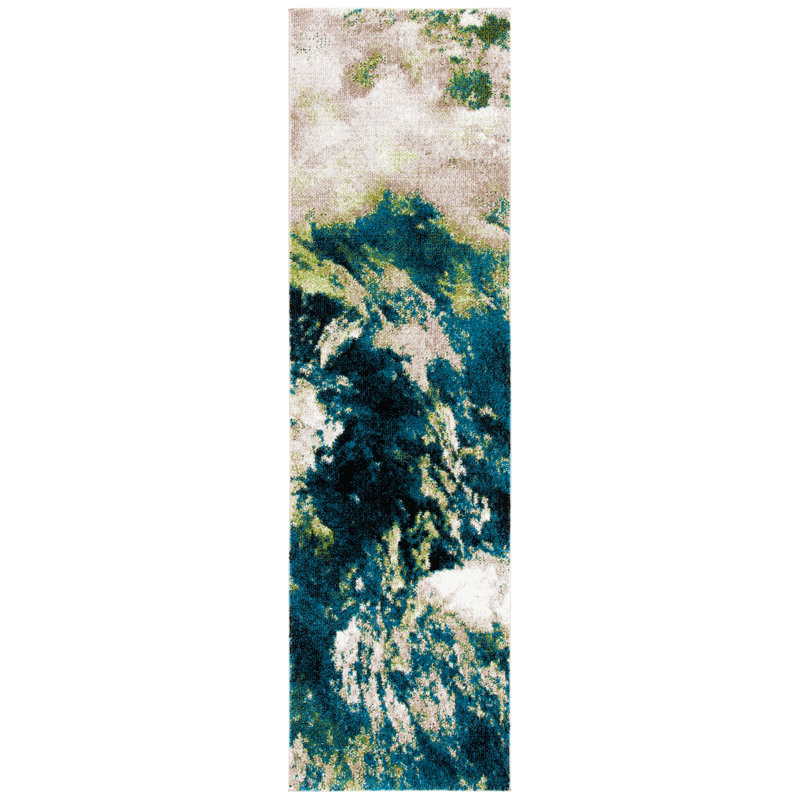 Airi Abstract Area Rug, Runner 69 x 244 cm