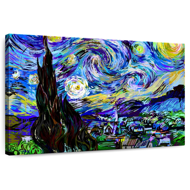 Avery Starry Night 2019, 16" H x 24" W