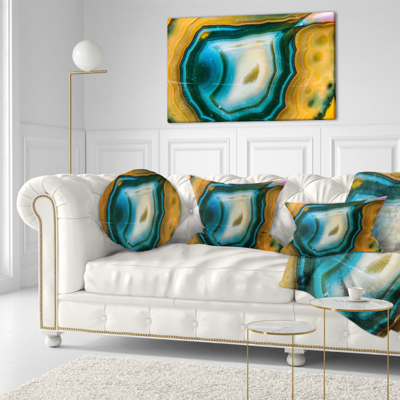 Coussin lombaire abstrait