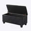 Grand ensemble de repose-pieds avec rangement, repose-pieds combiné 3 en 1, repose-pieds en lin-57073960