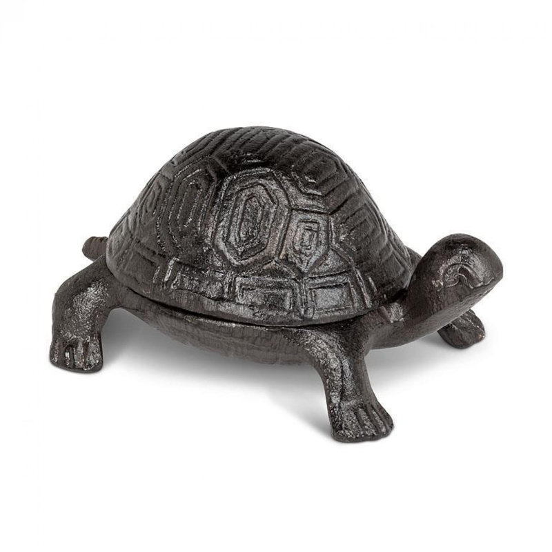 Statue de jardin tortue / tortue animaux en fonte