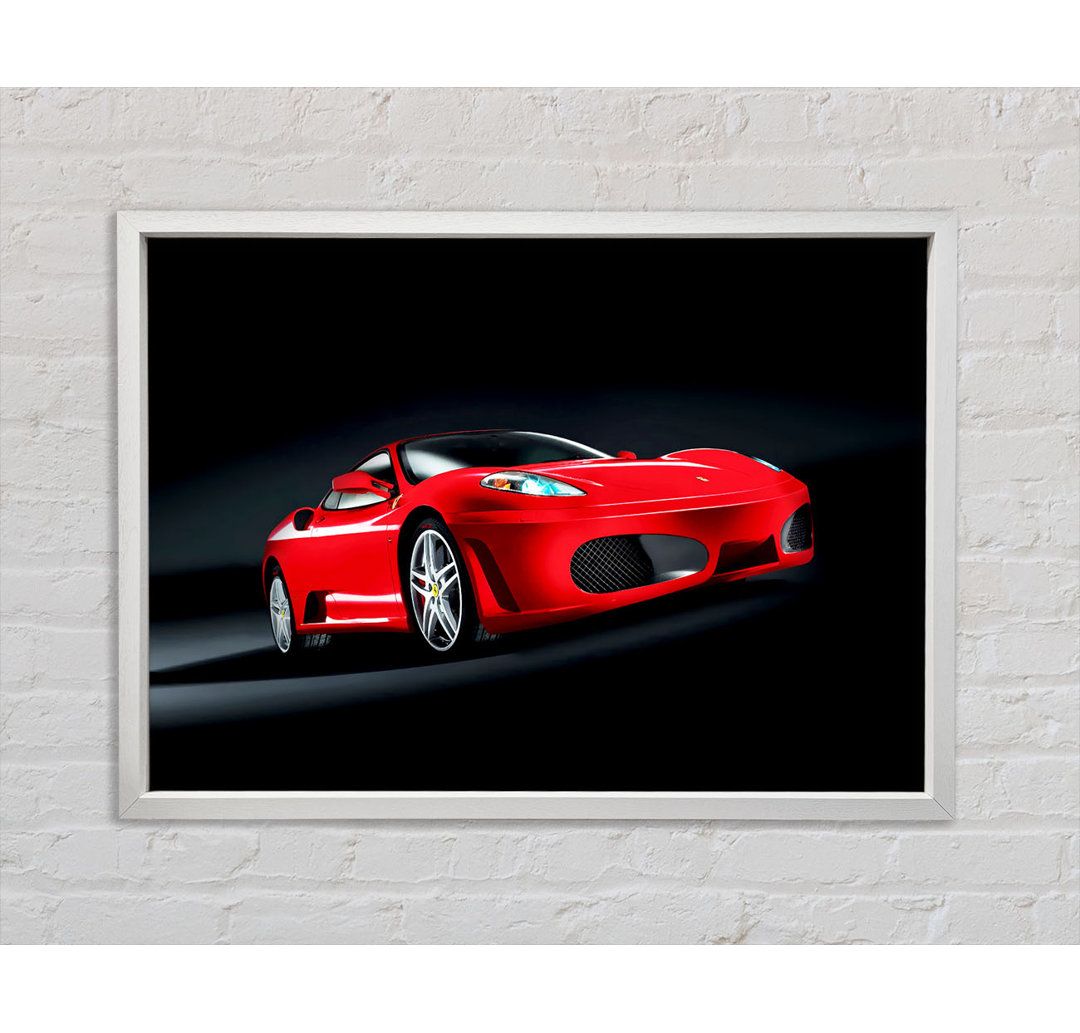 Ferrari F430 Grill Shot - Einzelner Bilderrahmen Kunstdrucke auf Leinwand