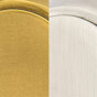 French Antique Brass by Satin Nickel