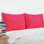 Taies d'oreiller de lit, 1800 taies d'oreiller en microfibre brossée avec fermeture à enveloppe - NTBAY-870779266-850268724