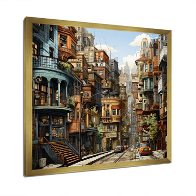 Illustration de bâtiments de la ville