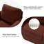 Fauteuil club capitonné en velours Cedarpoint-1571821691