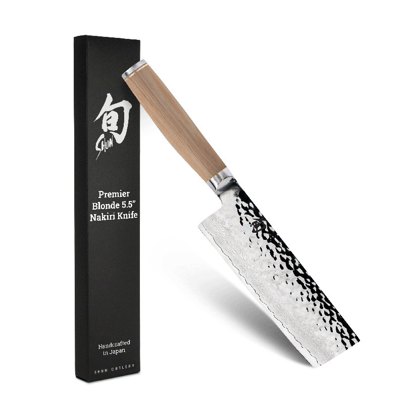 Couteau Nakiri de 5,5 po Shun Premier, Blond