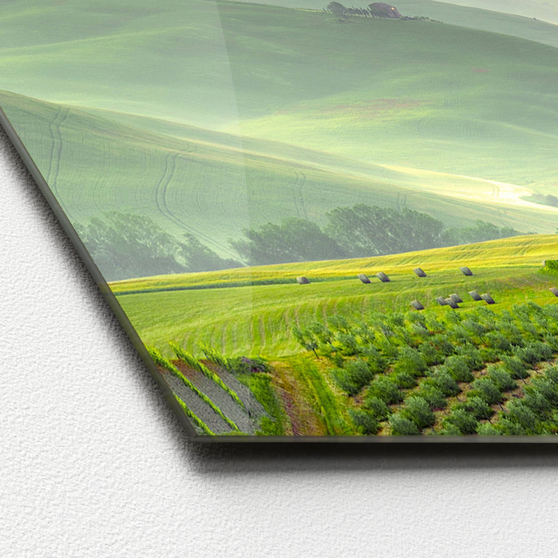 No Frame Print on Glass, 50 cm H x 125 cm W x 1.4cm D