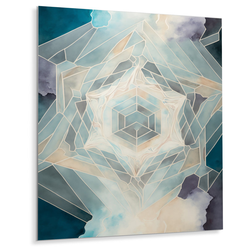 Fondamentaux géométriques sacrés géométriques modernes - Décoration murale géométrique moderne, H 20 po x l 12 po x P 1 po