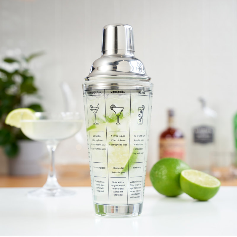 Glass Recipe 13.5 oz Cocktail Shaker