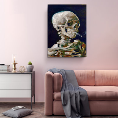 «Skull Reproduction» par Vincent Van Gogh