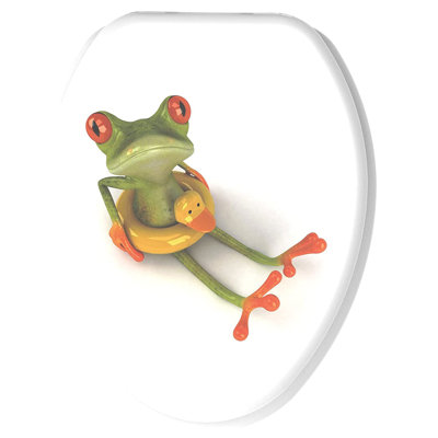 Elongated Toilet Seat and Lid