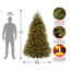 The Holiday Aisle® Dunhill Fir Tree with PowerConnect and Clear Lights-813097750
