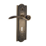 Meadows Plate Privacy (Bed & Bath) with Decorative Keyhole and Swan Lever