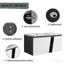 Meuble-lavabo mural 40 po avec lavabo en céramique et porte d'armoire à fermeture en douceur 40 po