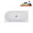 59.1'' x 28.3'' Freestanding Soaking Acrylic Bathtub-83635996