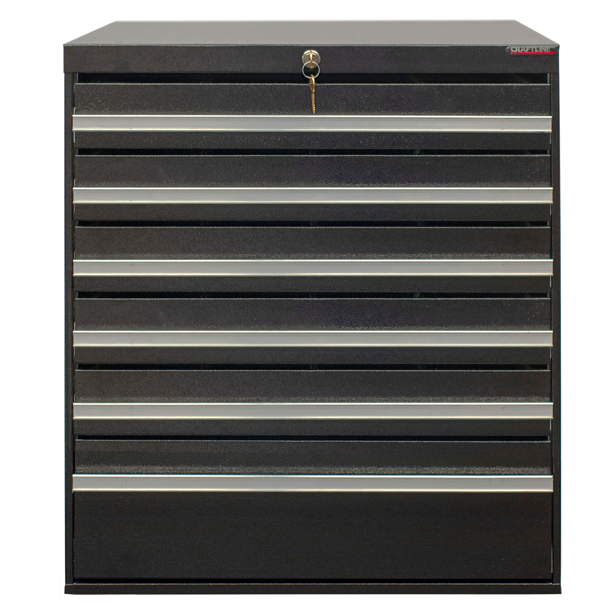 WFX Utility™ 6-Drawer Rolling Tool Chest Removable Tool Storage Cabinet  with Sliding Drawers Keyed Locking System