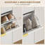 18 Pair Flip Down Shoe Storage
