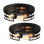 Plafonnier encastré noir 2 lumières, plafonnier de style campagnard industriel, lampe à intensité variable E26 en métal antirouille pour le couloir de la cuisine