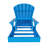 Altura 77.6" Long Outdoor All-Weather Poly Reclining Single Chaise-1714955499