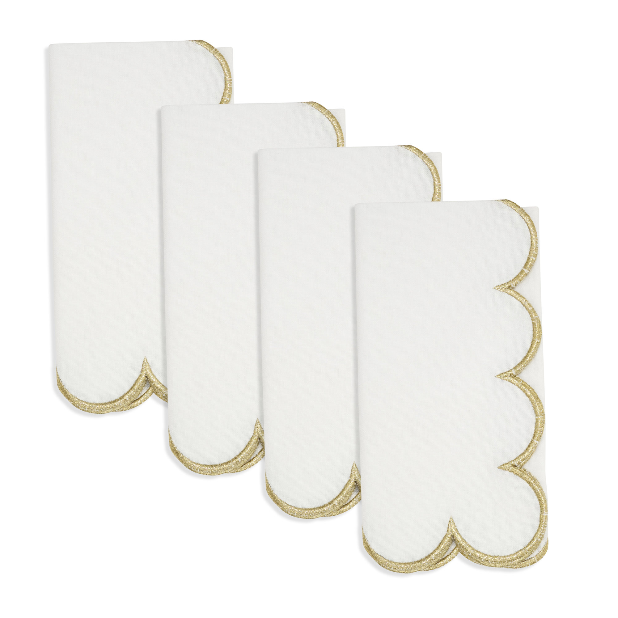 Paddock Rectangle Napkin, Gold