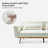 Maxwell 83'' Velvet Sofa-1056797185