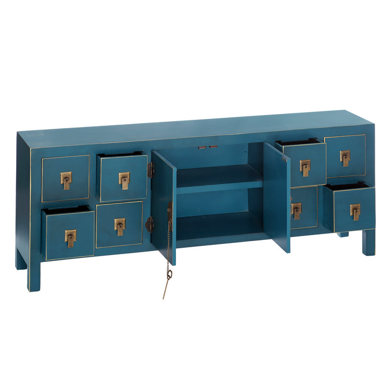8 Drawer and 2 Door TV Stand