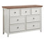 Armoire 7 tiroirs Modern Beige Modern