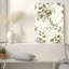 Toile murale texturée avec fond de feuilles et de branches vertes-90133185