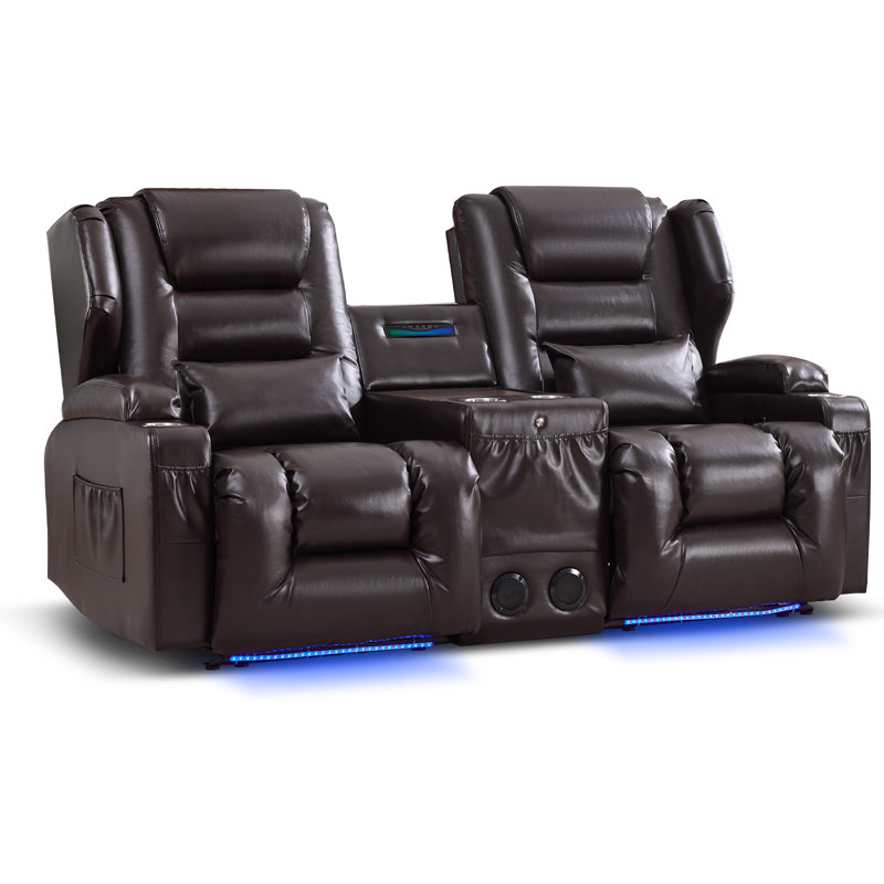 Causeuse inclinable électrique Zero Wall, Brown